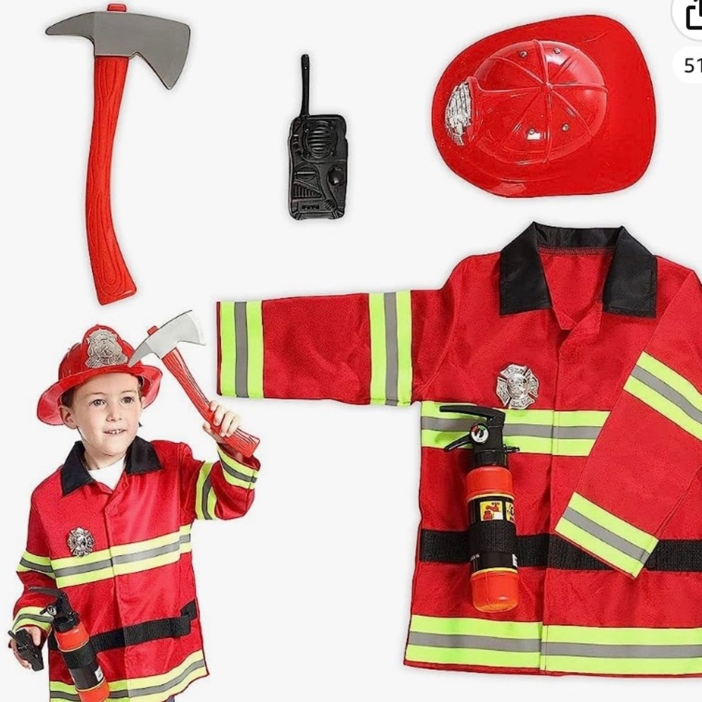 ⭐️HP⭐️🆕🧑‍🚒Firefighter costume - Picture 2 of 7
